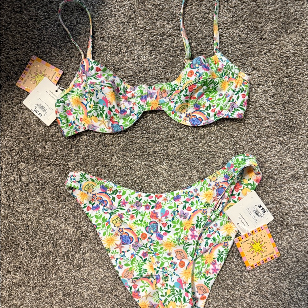 Kulani Kinis Floral Bikini Set